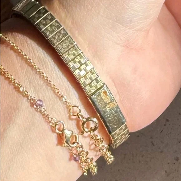 Vintage Seiko Stretch Watch - Speidel - Gold - Picture 10 of 12